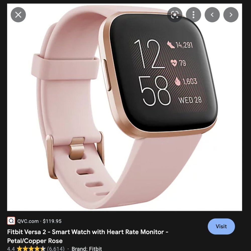 Brand New: Fitbit Versa 2 Smartwatch & Activity Tracker with Built-in Alexa